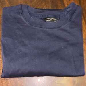 Banana Republic Dark Blue Crew Neck Tee